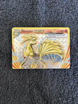 2016 Pokemon XY Evolutions Ninetales BREAK FA #16/108 NM-MT + - Image 1