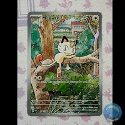 Meowth 106/94 | IR | NM English | Phantasmal Flames | Pokemon TCG - Image 1
