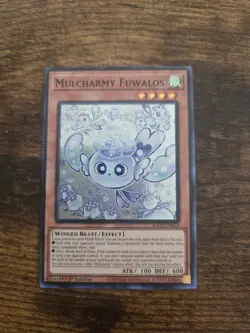 Yu-Gi-Oh! TCG Mulcharmy Fuwalos RA04-EN050 Super Rare 1st Edition NM Condition - Image 1