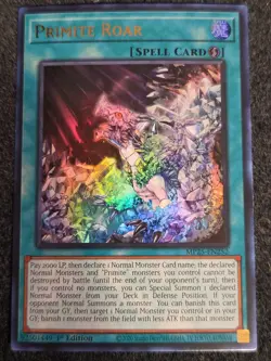 x1 Primite Roar - MP25-EN252 - Ultra Rare - 1st Edition Yu-Gi-Oh! M/NM - Image 1