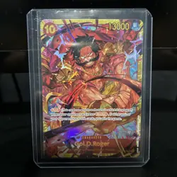 One Piece CCG Gol.D.Roger SEC OP09-118 - Emperors In The New World English NM - Image 1