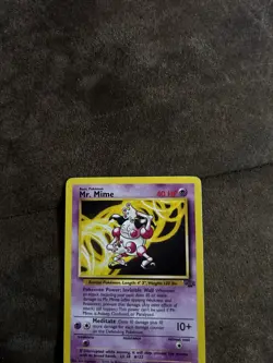 Mr. Mime 22/64 Jungle Set LP | Rare Pokemon Card | WOTC Vintage 1999 - Image 4