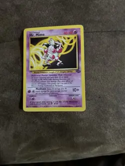 Mr. Mime 22/64 Jungle Set LP | Rare Pokemon Card | WOTC Vintage 1999 - Image 5
