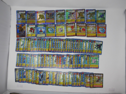 Digimon Cards 1999 Huge Lot of 105 Cards including 9 Holos CCG TCG Collectible - Image 1
