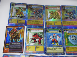 Digimon Cards 1999 Huge Lot of 105 Cards including 9 Holos CCG TCG Collectible - Image 2