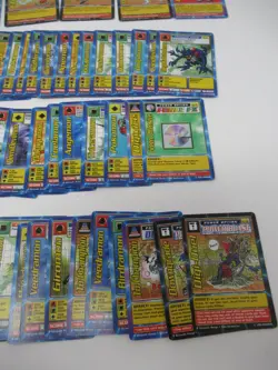 Digimon Cards 1999 Huge Lot of 105 Cards including 9 Holos CCG TCG Collectible - Image 5