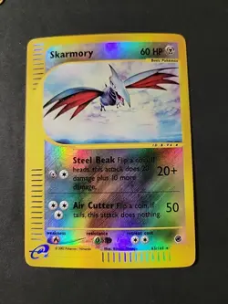MP Skarmory 63/165 - 2002 Pokemon Expedition Reverse Holo Pokemon Card - Image 1
