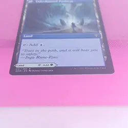 MTG LP Barkchannel Pathway Tidechannel Pathway Land Regular Kaldheim Magic - Image 3