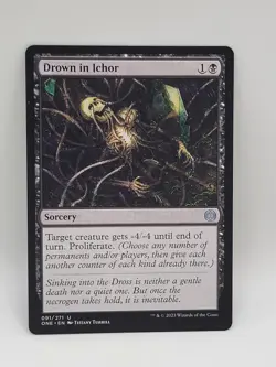Drown in Ichor - 91/271 - ONE - NM - MTG Magic the Gathering - Image 1