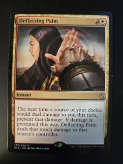 Deflecting Palm NM Khans of Tarkir MTG FREE SHIPPING - Image 1