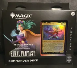 Magic The Gathering Final Fantasy VI Revival Trance Commander Deck - NEW SEALED - Image 1