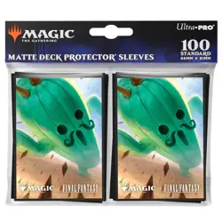 Ultra PRO - Final Fantasy x Universes Beyond Cactuar 100ct Deck Protector Sleeve - Image 1