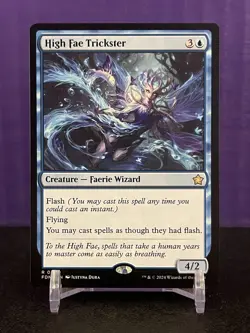 MTG High Fae Trickster 0040 MTG FDN Foundations Rare NM/M - Image 1