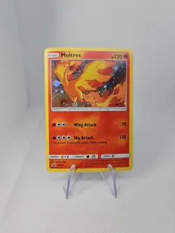 Moltres SM143 SM Promo Cosmos Holo Pokemon TCG - Image 1