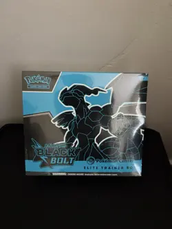 Pokemon Center Black Bolt Elite Trainer Box ETB Factory Sealed - Image 1