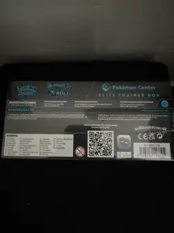 Pokemon Center Black Bolt Elite Trainer Box ETB Factory Sealed - Image 2