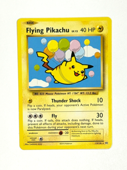 Pokemon TCG Flying Pikachu 110/108 Secret Rare XY - Evolutions - Image 1