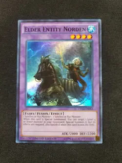 Yu-Gi-Oh CT12-EN003 ELDER ENTITY NORDEN Super Rare Holo NM ** - Image 1