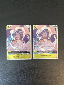 One Piece Carrying On His Will Jewelry Bonney OP13-108 Foil Super Rare SR - Image 1