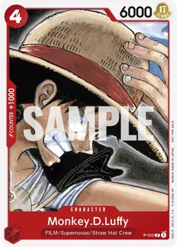 Monkey.D.Luffy (One Piece Film Red) - Near Mint One Piece TCG - Image 1