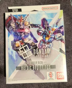 Gundam Card Game Starter Deck: [ST01] Heroic Beginnings - Sealed - English - Image 1