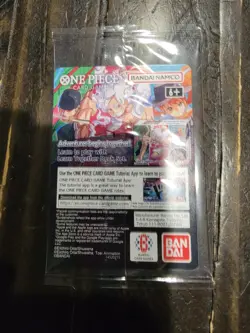 One Piece Monkey D. Luffy US Voyage College Basketball Promo Card Gonzaga SEALED - Image 2
