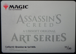 MTG Assassin's Creed Art Series 11 / 20 Cathartic Reunion - Image 2