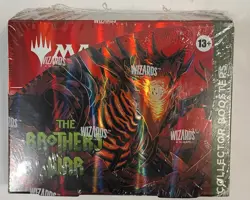 Magic The Gathering MTG - The Brothers' War Collector Booster Box Factory Sealed - Image 1