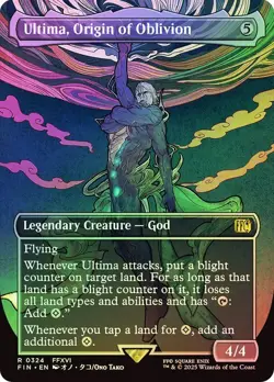 Ultima, Origin of Oblivion Foil Borderless Final Fantasy MTG NM - Image 1