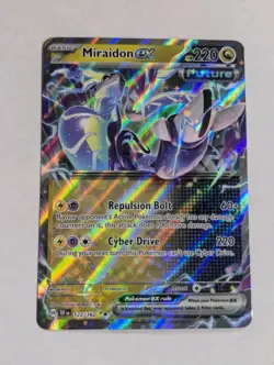 Miraidon ex 122/162 SV05: Temporal Forces Holo Double Rare Pokemon TCG NM - Image 1