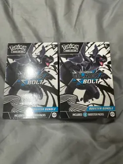Pokemon TCG Scarlet & Violet Black Bolt Booster Bundle 6 Packs Sealed Box - Image 1