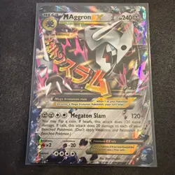 2015 Pokemon TCG M Aggron EX 94/160 XY - Primal Clash Holo - Image 1