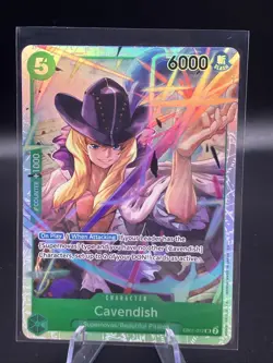 Cavendish EB01-012 SR One Piece TCG English PRB02 - Image 1