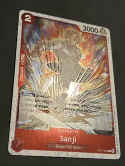 One Piece Premium Booster PRB02 (ENG) - Sanji - Pirate Foil - ST21-003 NM - Image 3