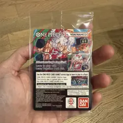 One Piece CCG Monkey D Luffy College Basketball Voyage Promo Card - Image 2