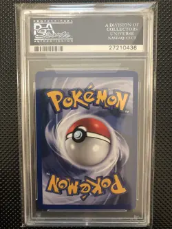 Dark Vileplume 13/82 Team Rocket Holo 1st Edition 200 Pokemon Card PSA 9 MINT - Image 2