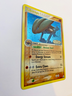 Pokemon Card - Reverse-Holo Kabutops 7/92 EX Legend Maker *MP* Rare - Image 5