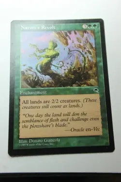 MTG Nature's Revolt x1- -Tempest-Lightly Played - Image 1