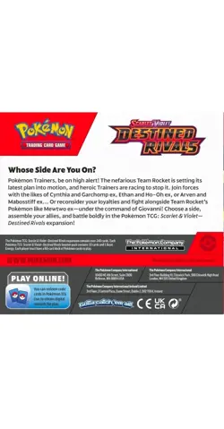 Replica Pokemon SV10 Destined Rivals Booster Box Display (36 PACKS) NEW SEALED - Image 4