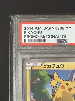 2014 Pokemon Pikachu McDonald's Promo PSA 9 Mint Japanese 064/XY-P - Image 3
