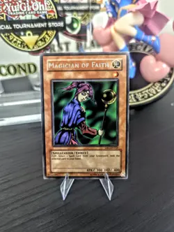 Yu-Gi-Oh! Magician of Faith Rare DB1-EN163 LP/NM - Image 1