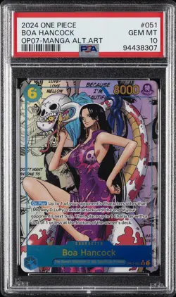 2024 ONE PIECE OP07-500 YEARS IN THE FUTURE #051 BOA HANCOCK PSA 10 - Image 1