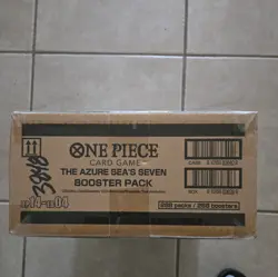 One Piece OP14-EB04 The Azure Sea's Seven English 12 Booster Box Case Sealed - Image 4