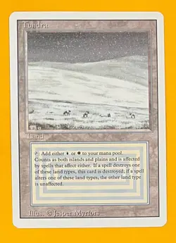 MTG TUNDRA Revised (OldManMTG 013-235) - Image 1
