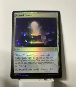 MTG DMU: Crystal Grotto (Land) Dominaria United Foil 246/281 - Image 1