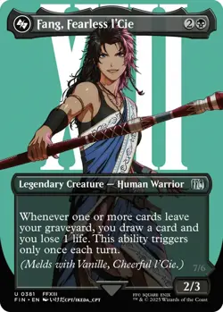 MTG Magic the Gathering FINAL FANTASY Fang, furchtlose L’Cie (v.1) deutsch - Image 1