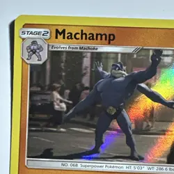 Machamp 13/18 Rare Holo Card Detective Pikachu 2019 Pokemon TCG LP - Image 3