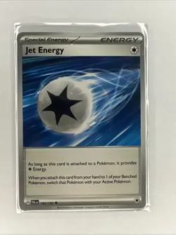 [4x Playset] Jet Energy (190/193) SV02: Paldea Evolved (PAL) Pokemon TCG - Image 1