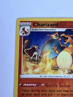 Charizard 25 / 185 Pokemon Vivid Voltage 2020 Near Mint Reverse Holo Rare - Image 5