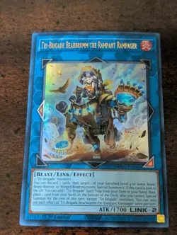 Tri-Brigade Bearbrumm the Rampant Rampager MP22-EN085 2022 Tin of the Pharaoh's - Image 1